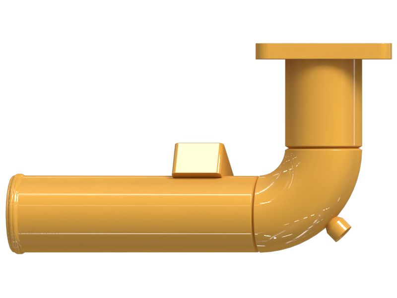 599-6544: 88.9mm Outer Diameter Exhaust Resonator Pipe 5996544 купить