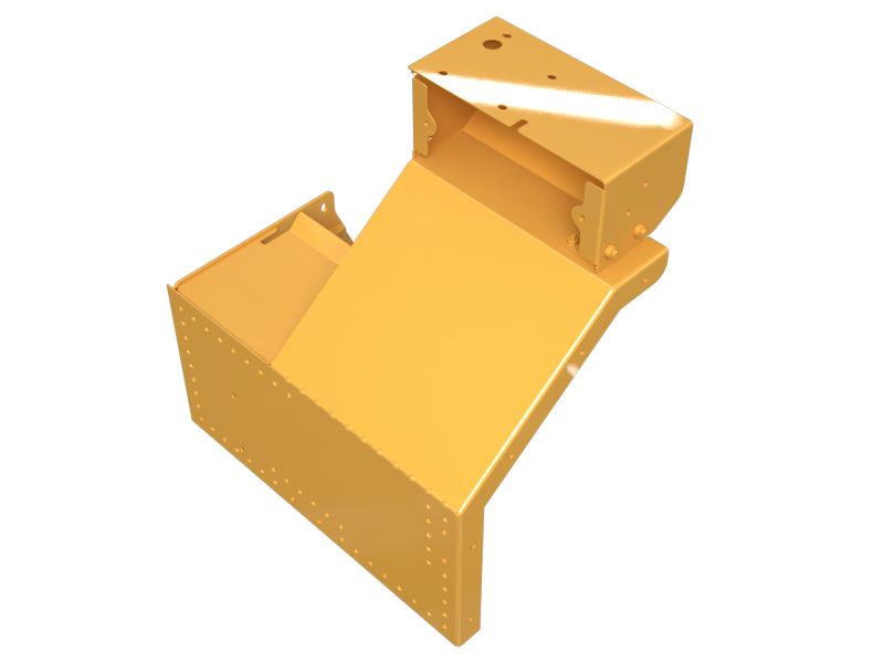 600-2435: 8mm Thick Axle Oil Cooler Line Mounting Plate 6002435 купить
