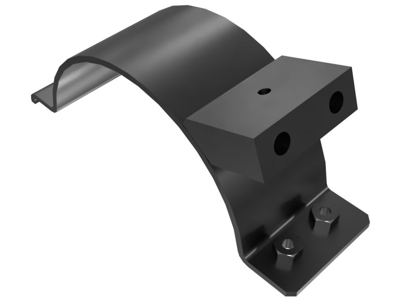 Load Control Stick Cylinder Line Support Clamp