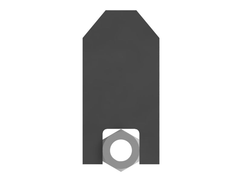 6mm Thick Platform Mounting Support