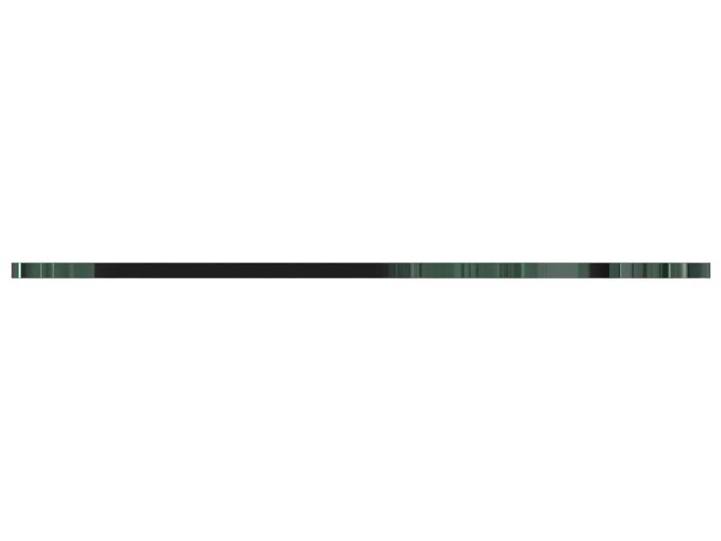 6.8mm Thick Cabin Front Window Glass
