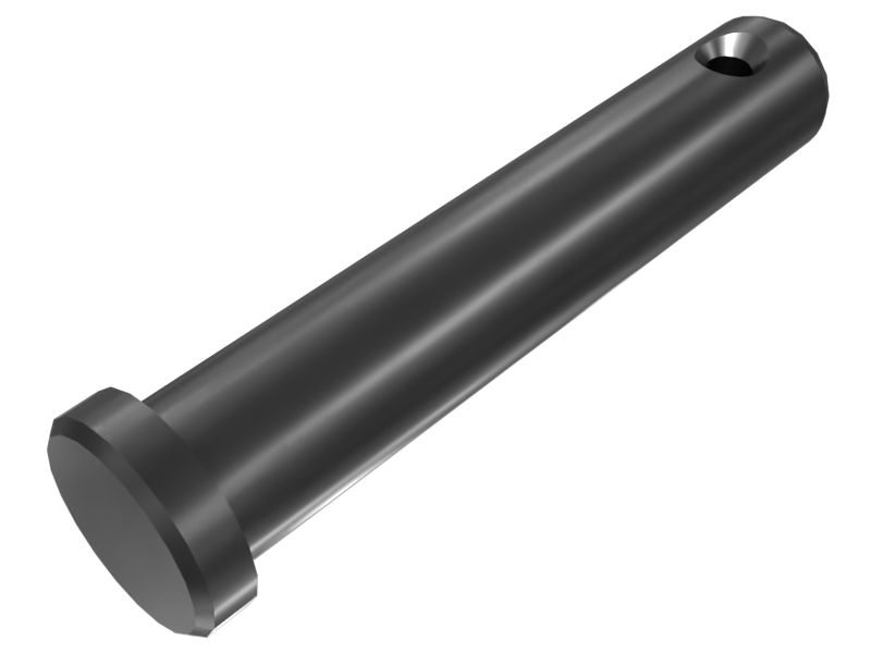 576-7552: 1/4" Thread Round Base Cap