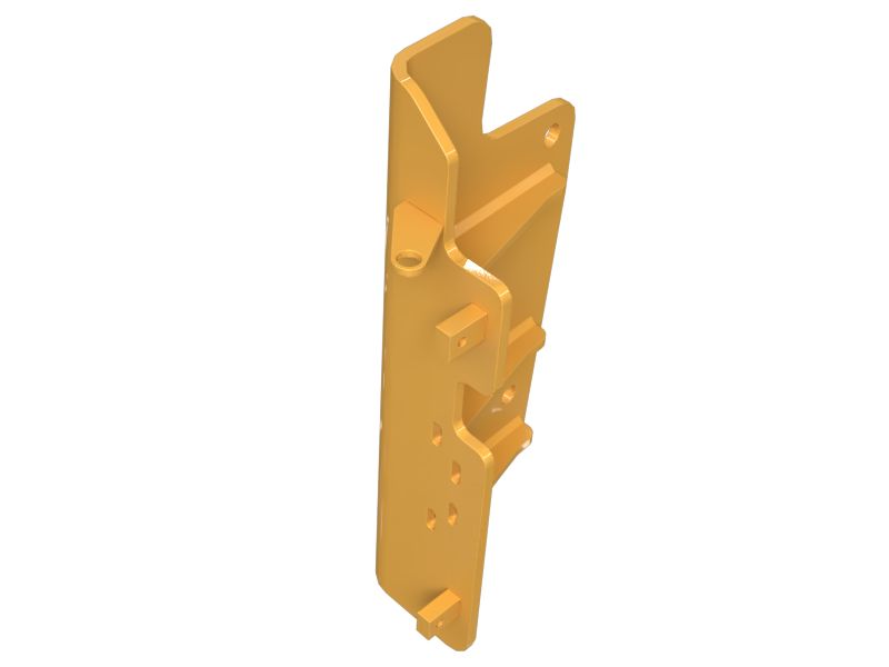 Cab Protection Screen Rotary Latch Mounting Plate