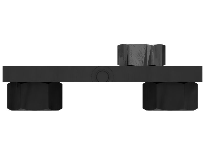 Auxiliary Hydraulic Lines Tube Support