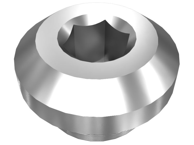 580-6115: Rubber Oval Plug