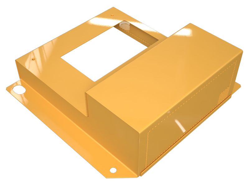 591-5235: Upper Frame Bottom Guard Mounting Sheet