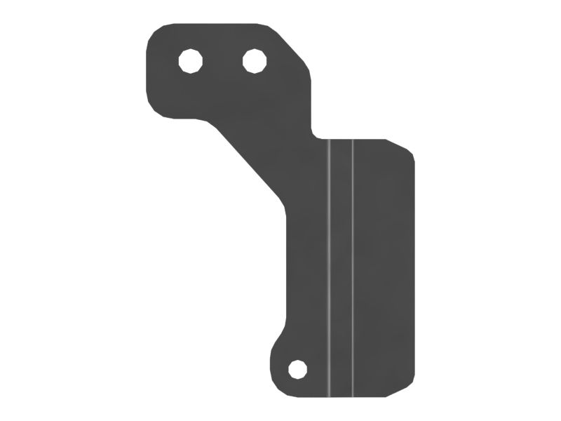 Rear Floodlight Mounting Sheet Plate