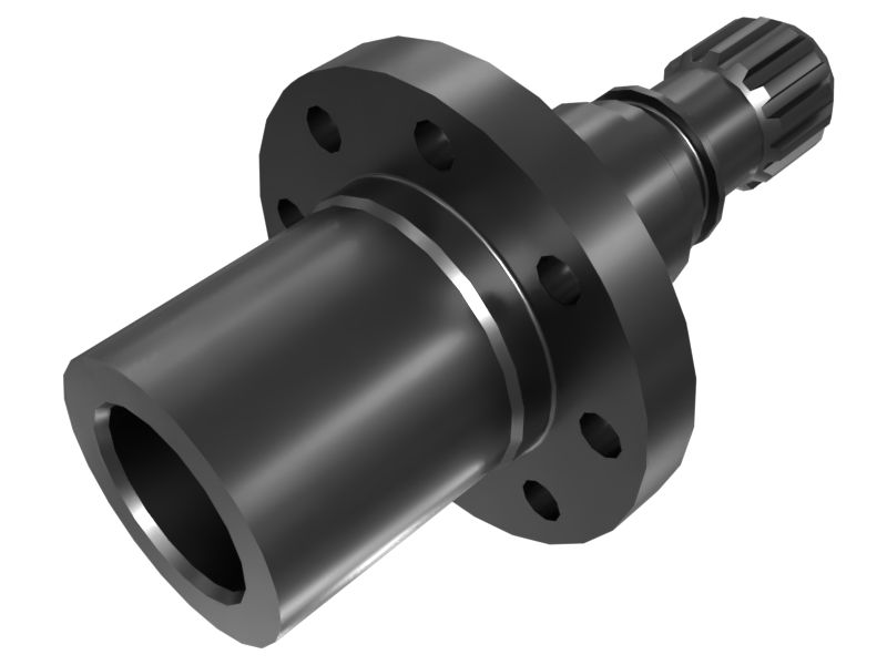 506-4202: Вал подшипника с 14 зубьями