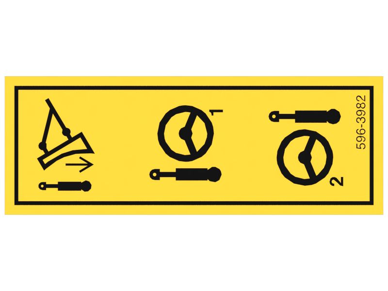 596-3982: Grease Point Identification Plate | CATCorp