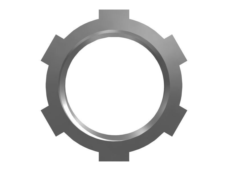 6mm Thick Tilt Cylinder Mounting Clamp