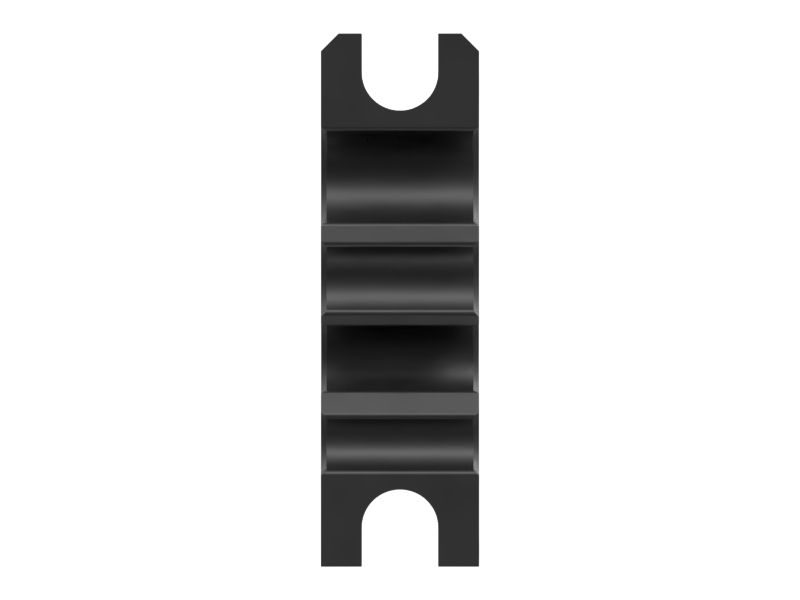 152mm Length Hydraulic Line Mounting Block