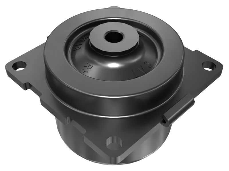 Крепление платформы кабины оператора