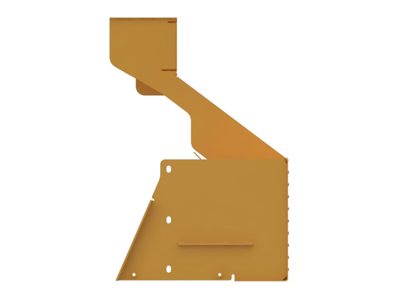600-2435: 8mm Thick Axle Oil Cooler Line Mounting Plate 6002435 купить