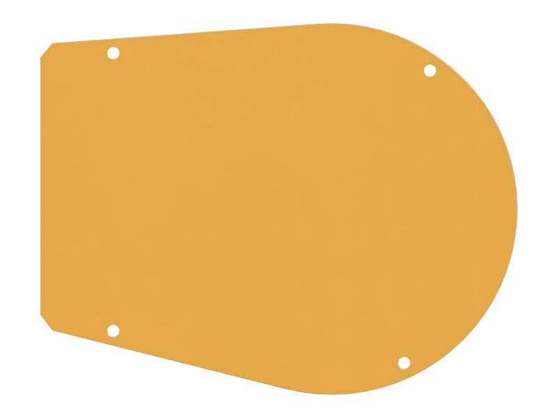 Travel Motor Guard Mounting Cover