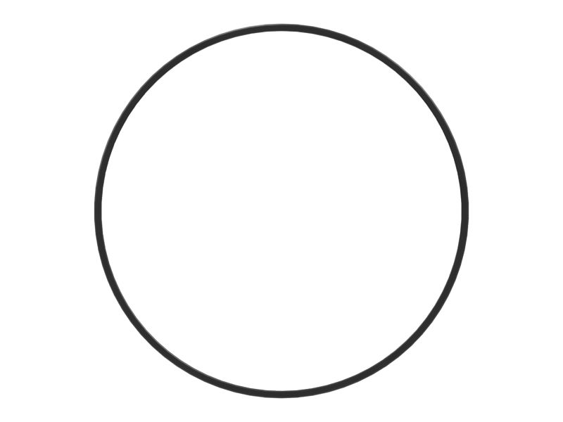 3.53 x 69.44mm 70A NBR O-Ring