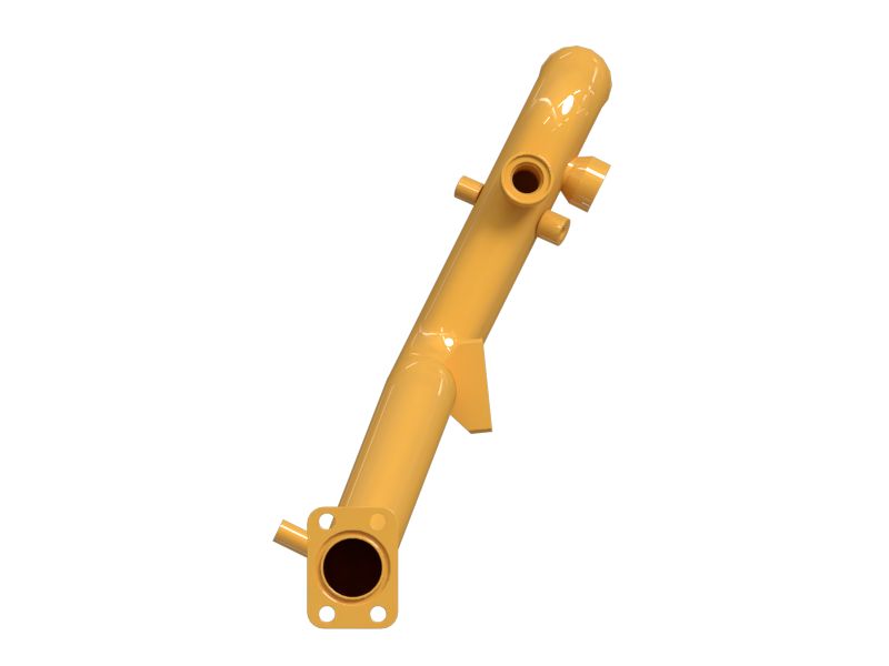 60.5mm Inner Diameter Hydraulic Oil Cooler Pipe