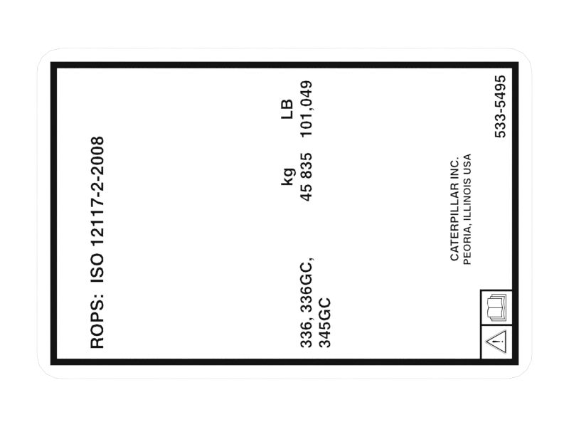 НАКЛЕЙКА КОНСТРУКЦИИ ROPS