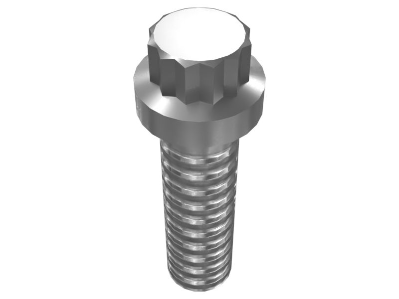 MJ16x2 12 Point Head Bolt