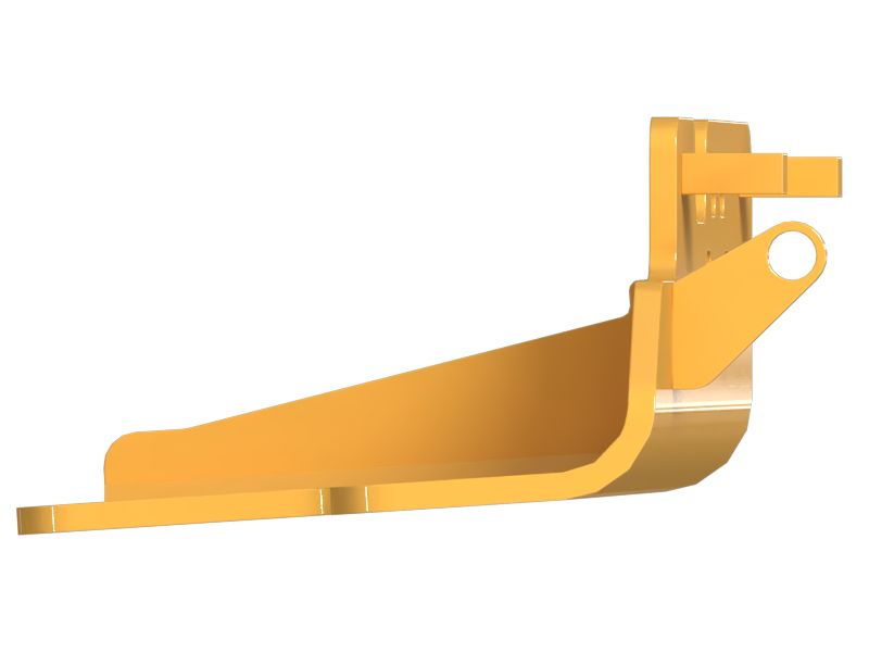 Cab Protection Screen Rotary Latch Mounting Plate