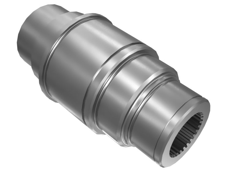 504-4268: 257mm Length Pump Drive Shaft 504-4268 Caterpillar