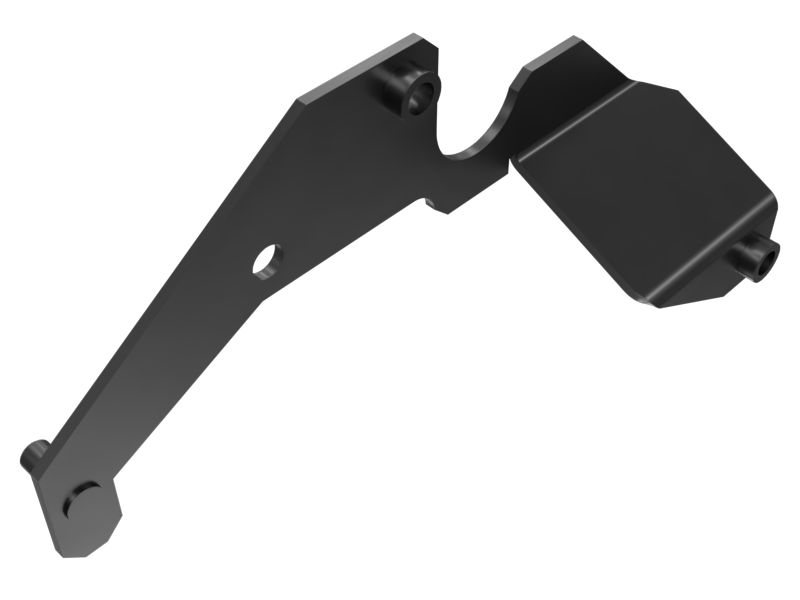 608-4363: 3mm Thick Fuel Lines Mounting Bracket