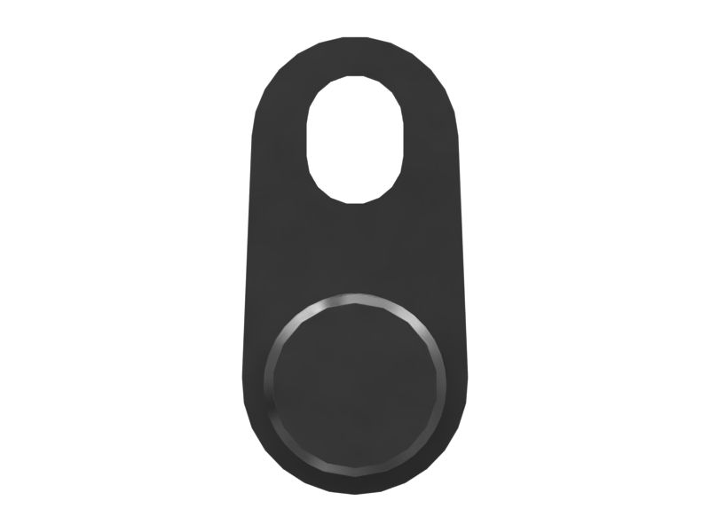 55mm Diameter Belt Tensioner Flag Pin