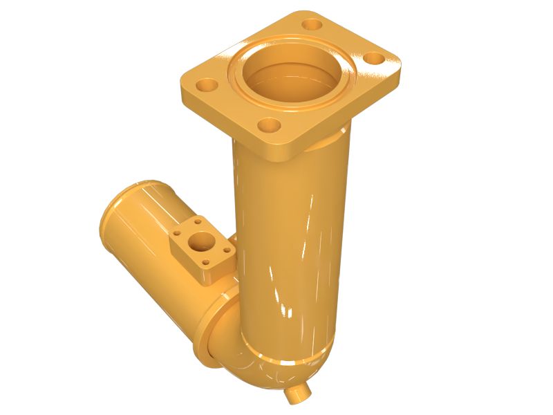 Hydraulic Pump Pipe