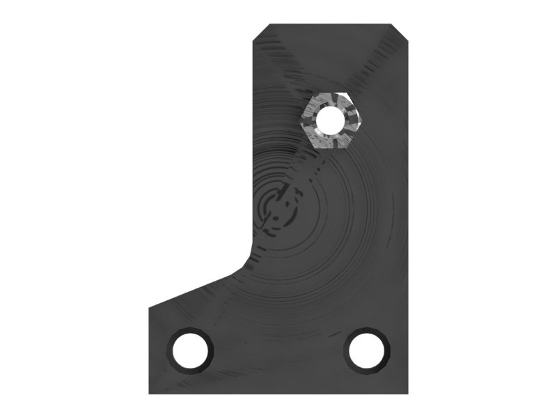 Auxiliary Hydraulic Lines Tube Support