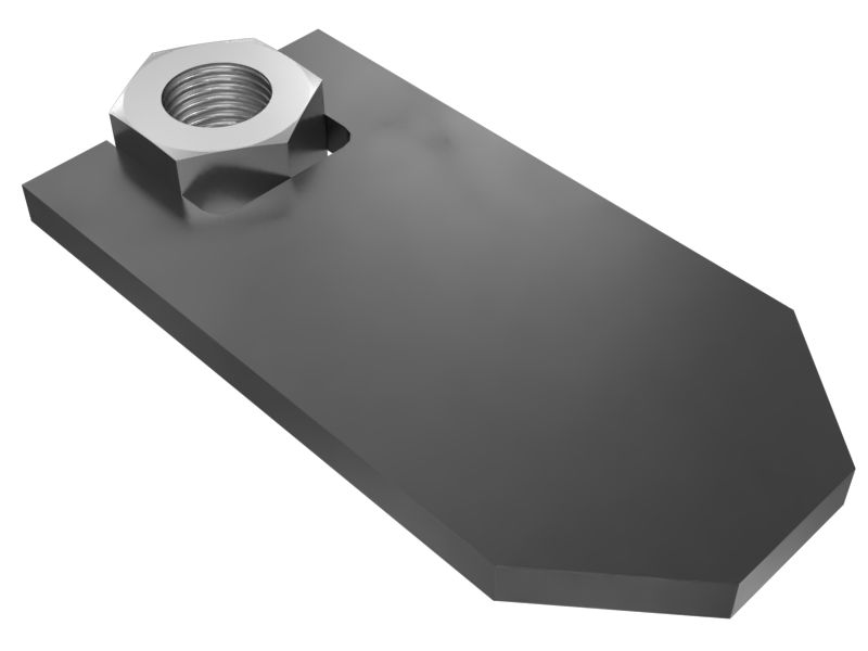 6mm Thick Platform Mounting Support
