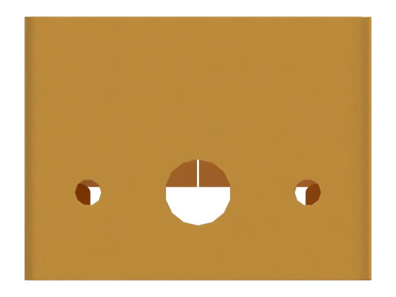 Rear Flood and Signal Lighting Mounting Bracket