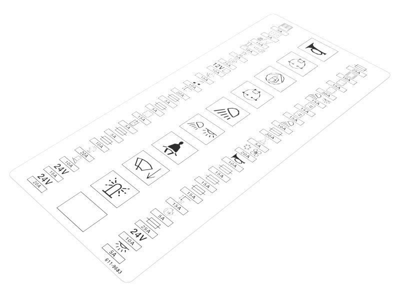 611-9738: Protective Structure Warning Film