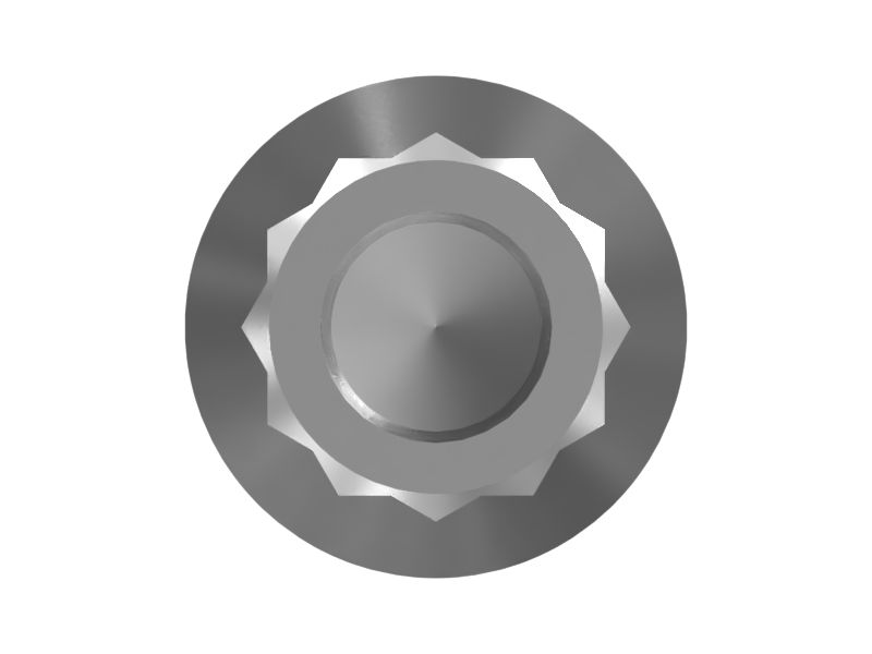 7/16"-20 12 Point Head Bolt