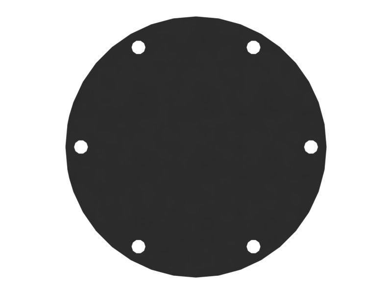 1.5mm Thick Winch Motor Cover Gasket