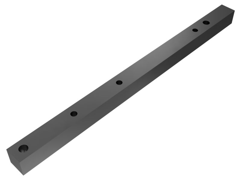 596-0140: 25mm Square Battery Mounting Bar