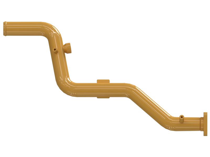 60.5mm Inner Diameter Hydraulic Oil Cooler Pipe