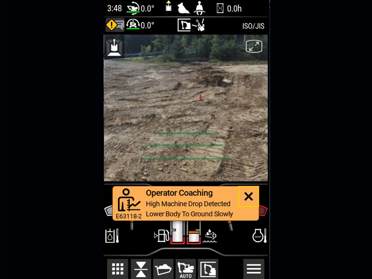 Cat® Operator Coaching для экскаваторов
