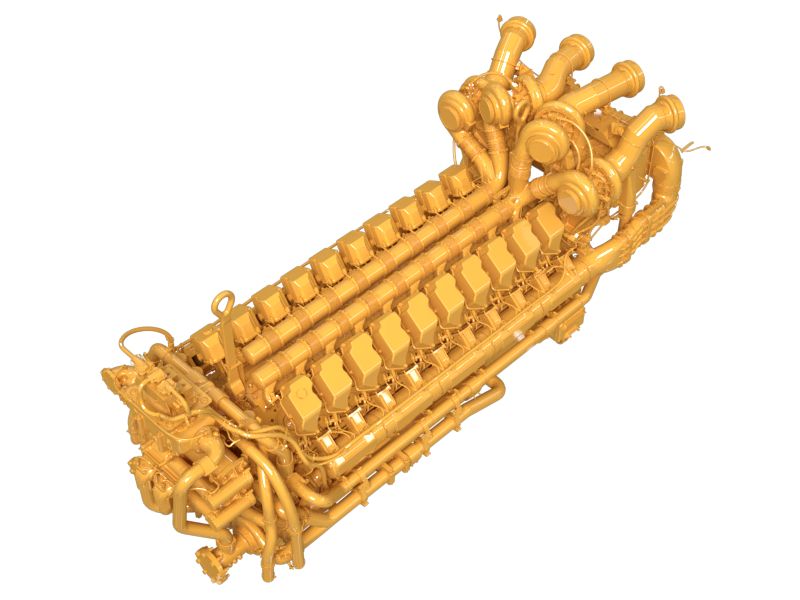 11R-1839: Cat® C175-20 Reman New with Core (NWC) Engine