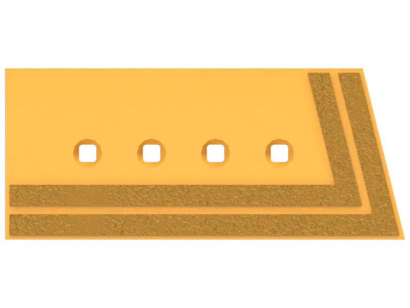 Износостойкая накладка для ровного резания, левая