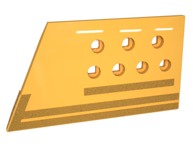 455-3697: Износостойкая накладка для ровного резания, правая