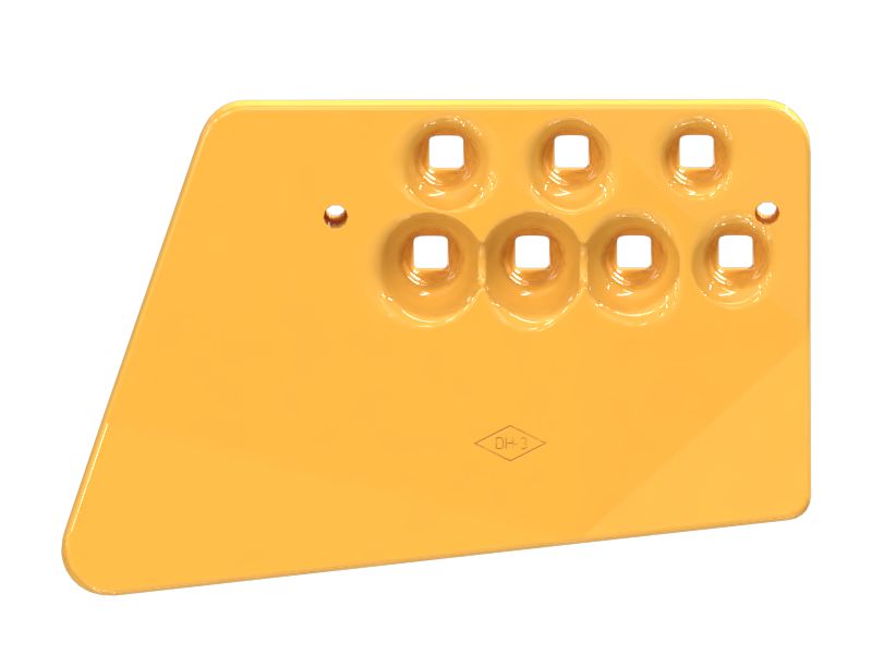 Торцевая коронка с правой стороны