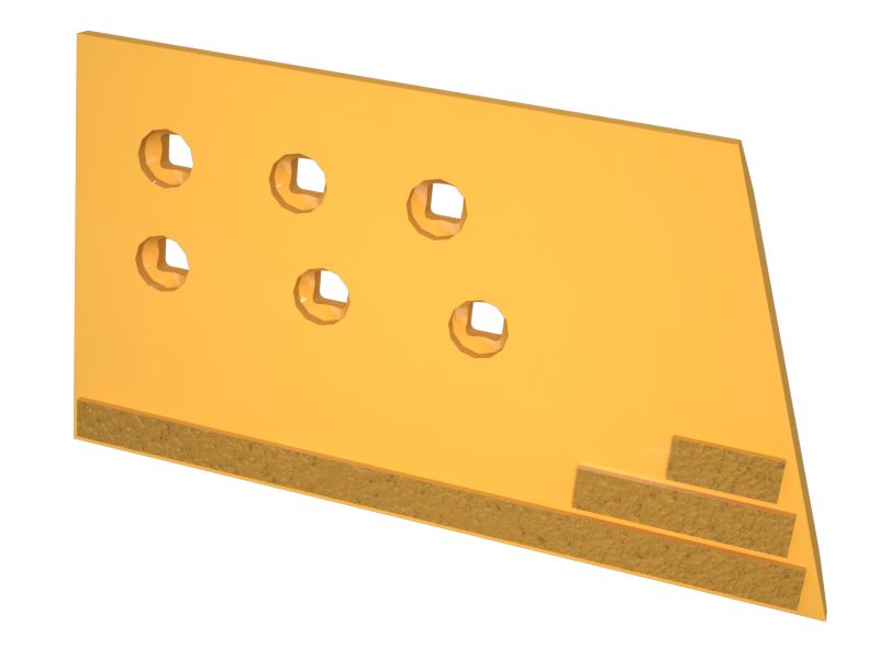 Износостойкая накладка для ровного резания, левая