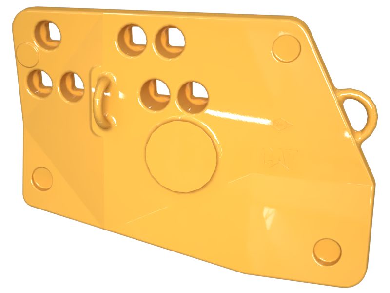 Левая боковая накладка с левой стороны, длина 726 мм