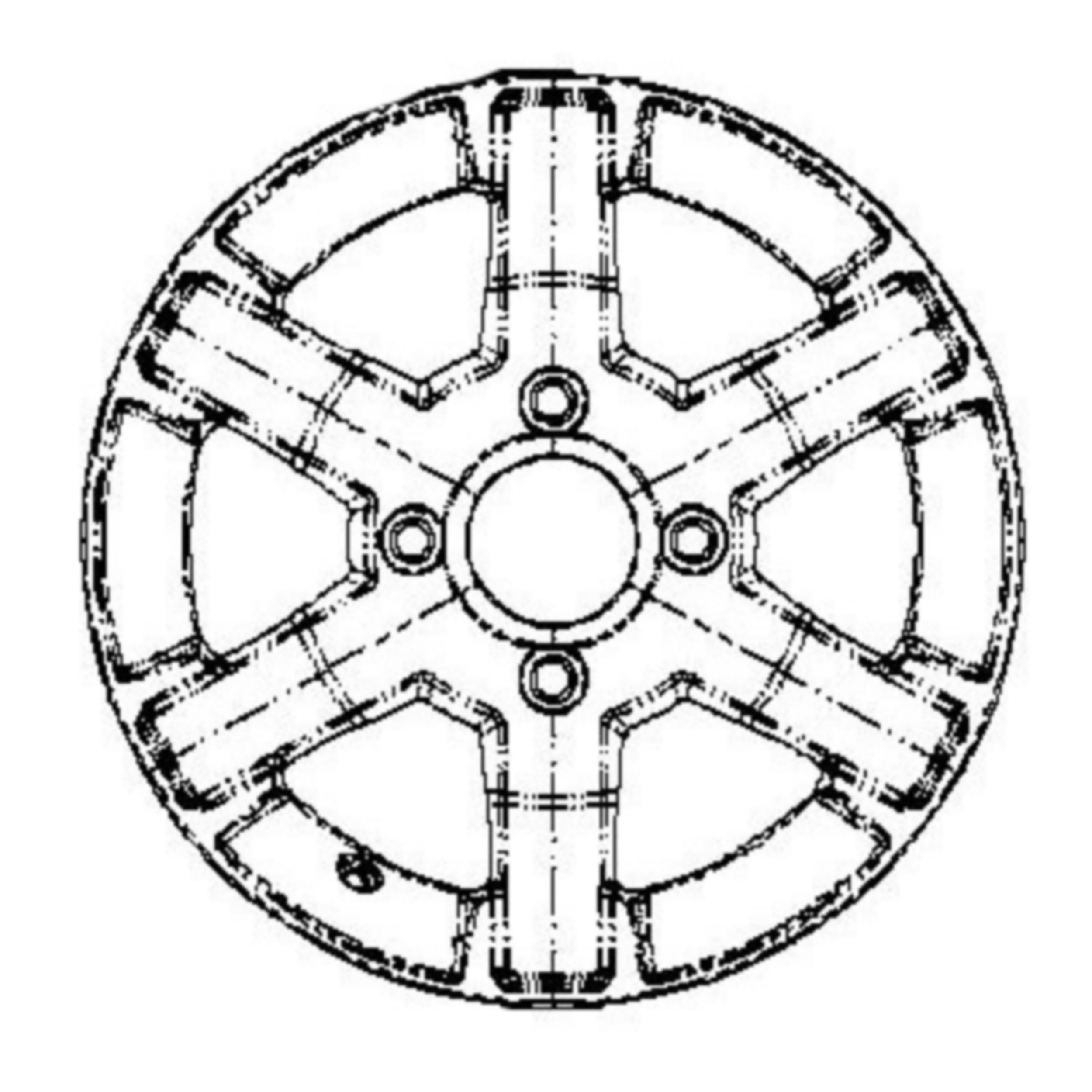14 X 7.0 Machine Wheel