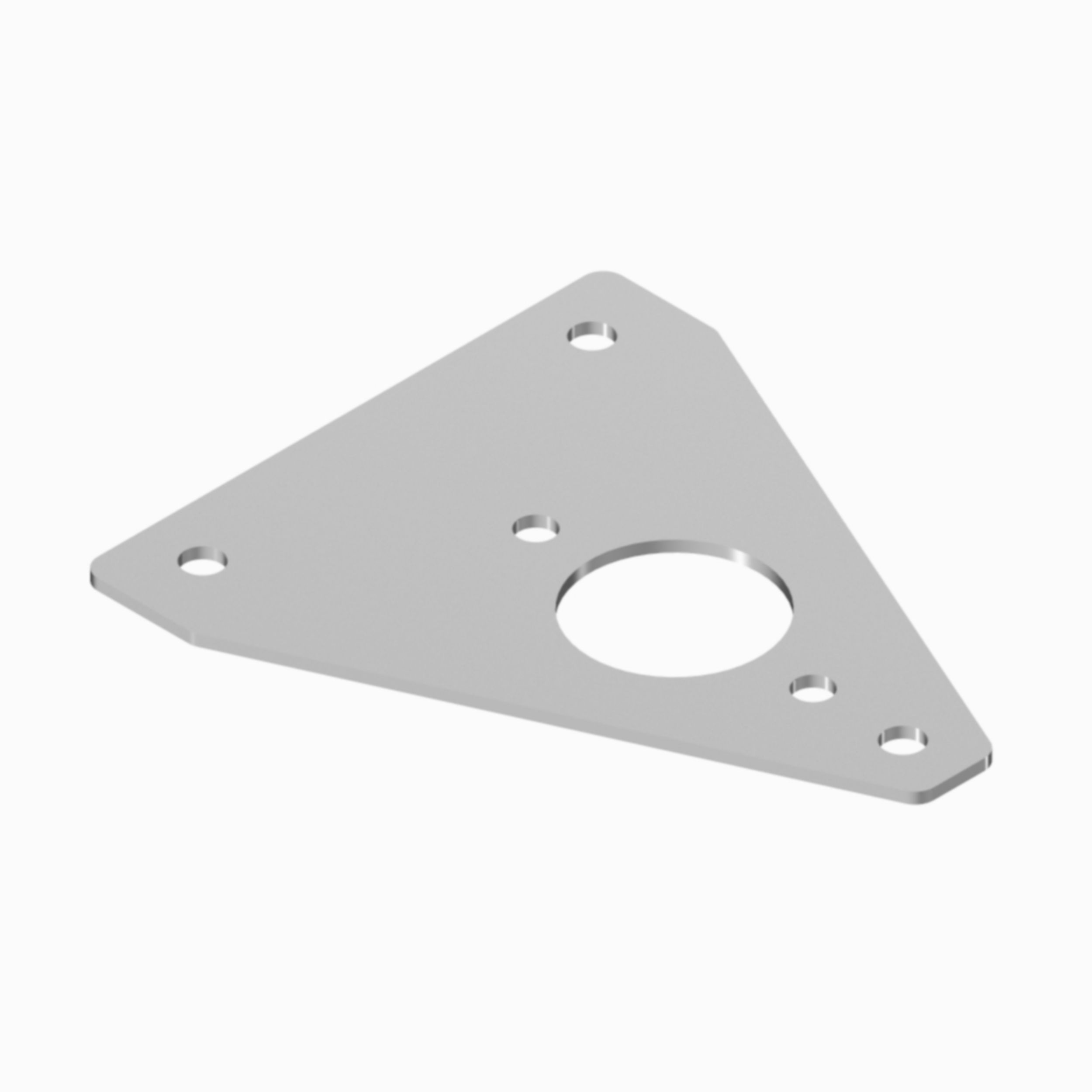 582-7417: 3mm Thick Brake Mounting Plate
