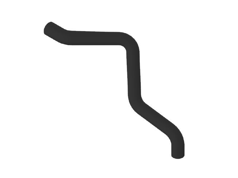 593-6971: Multiple Bend Radiator Hose