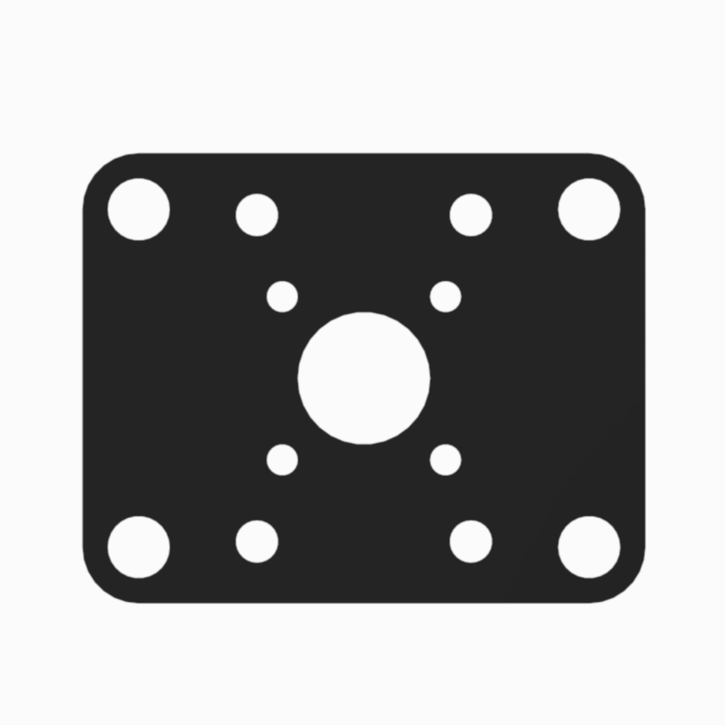 10 mm Thick Steering Lines Plate