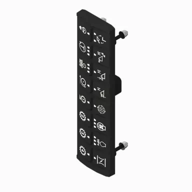 487-6501: Toetsenblokmodule met 16 knoppen