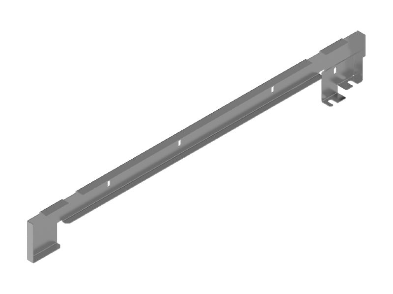 Накладная крепежная пластина для цилиндра, толщина 3 мм