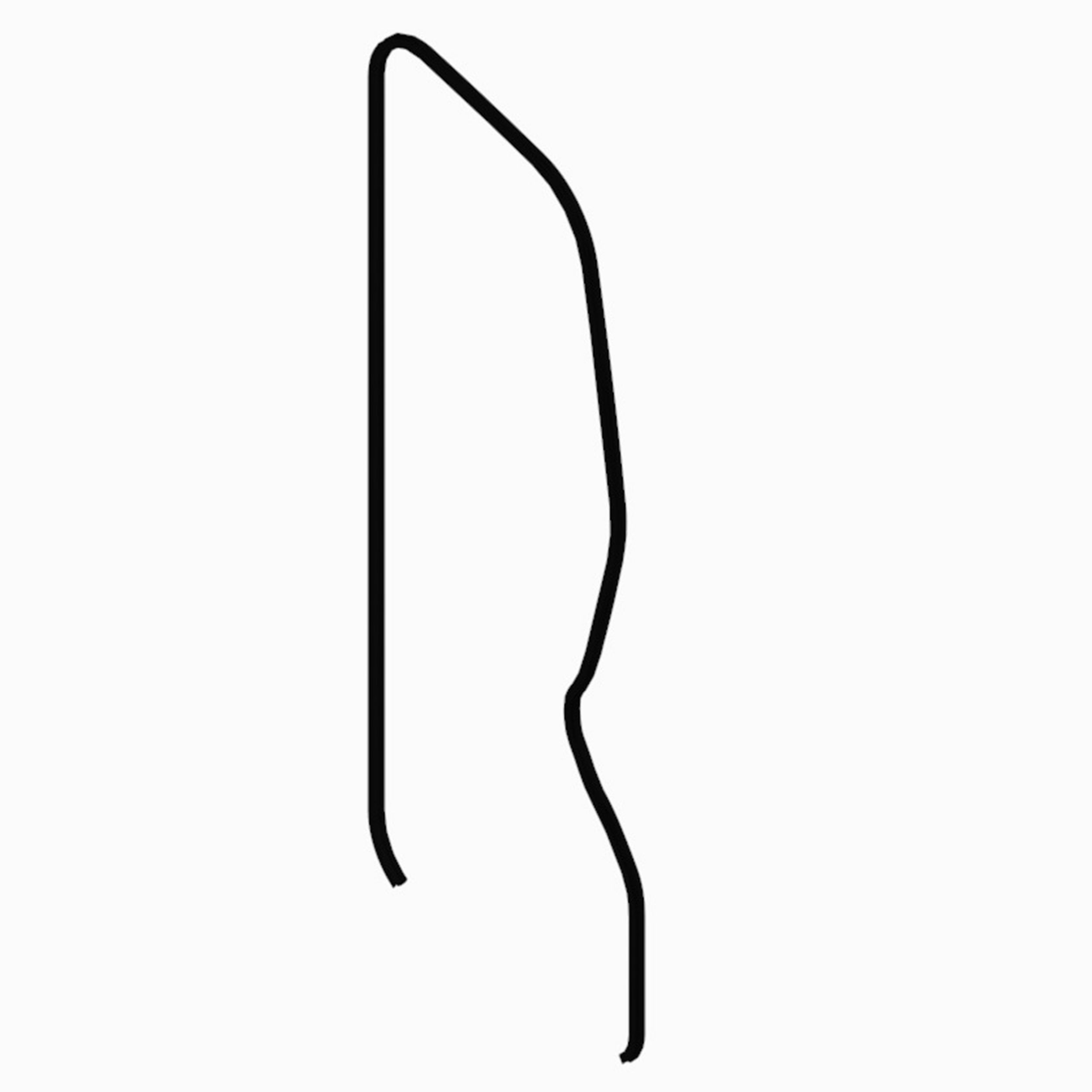 568-4883: Уплотнение для окна кабины, толщина 15,5 мм