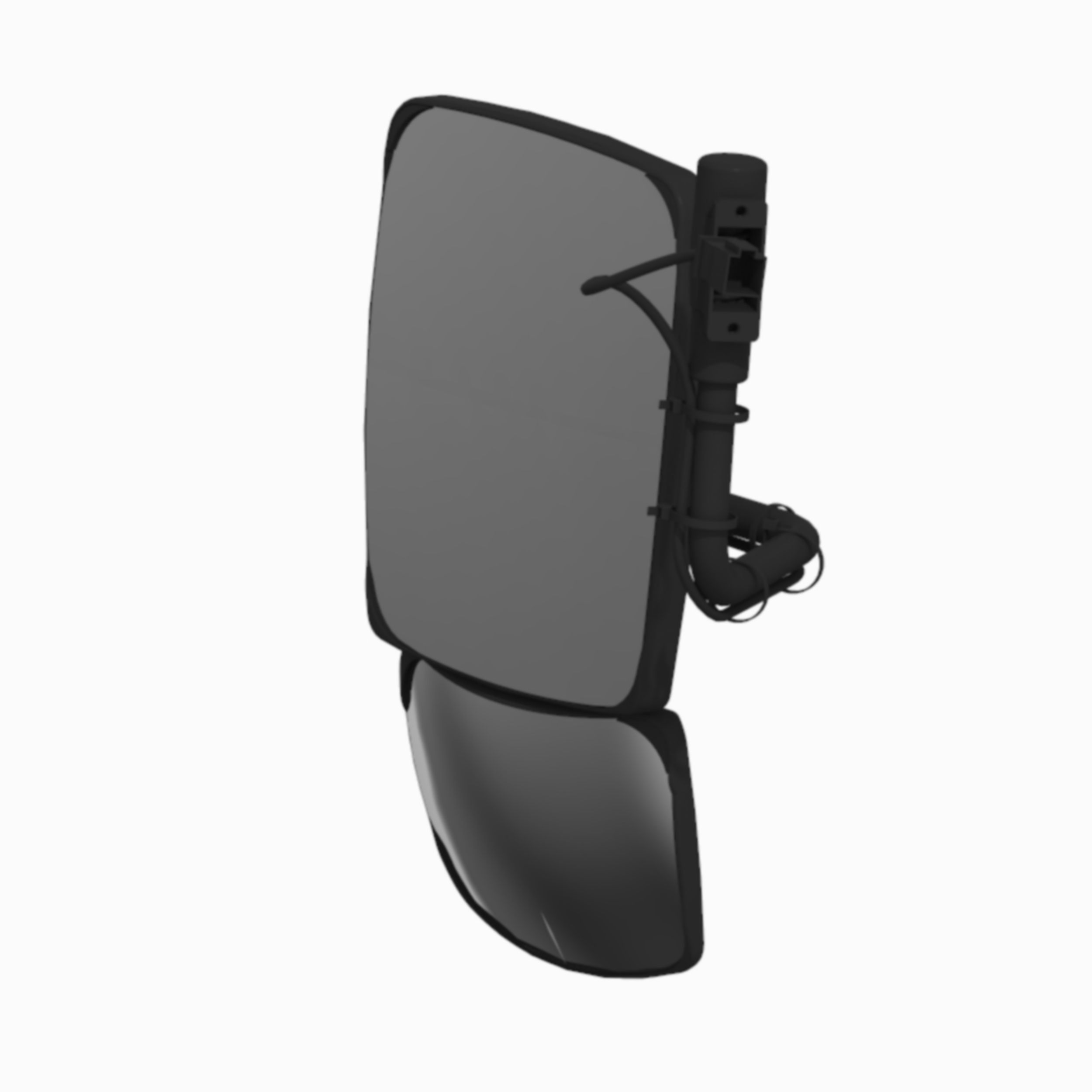 607-0228: Operator Cabin Rear View Electric Mirror